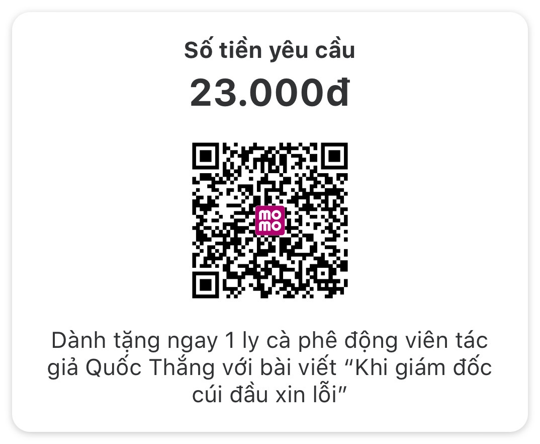 Khi giám đốc cúi đầu xin lỗi