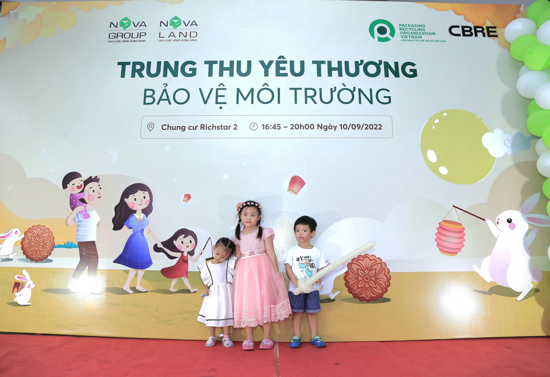 “Trung thu yêu thương – Bảo vệ môi trường” lan tỏa đến 500 trẻ em và gia đình