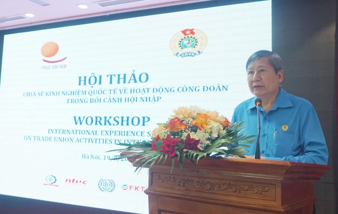 Vận dụng kinh nghiệm hoạt động công đoàn quốc tế