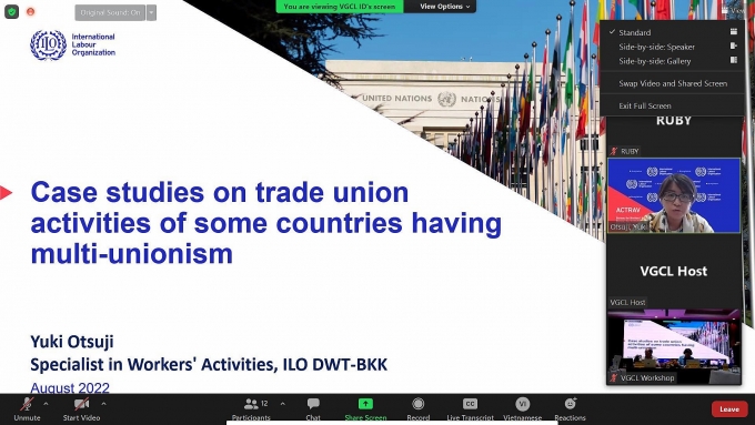 Vận dụng kinh nghiệm hoạt động công đoàn quốc tế