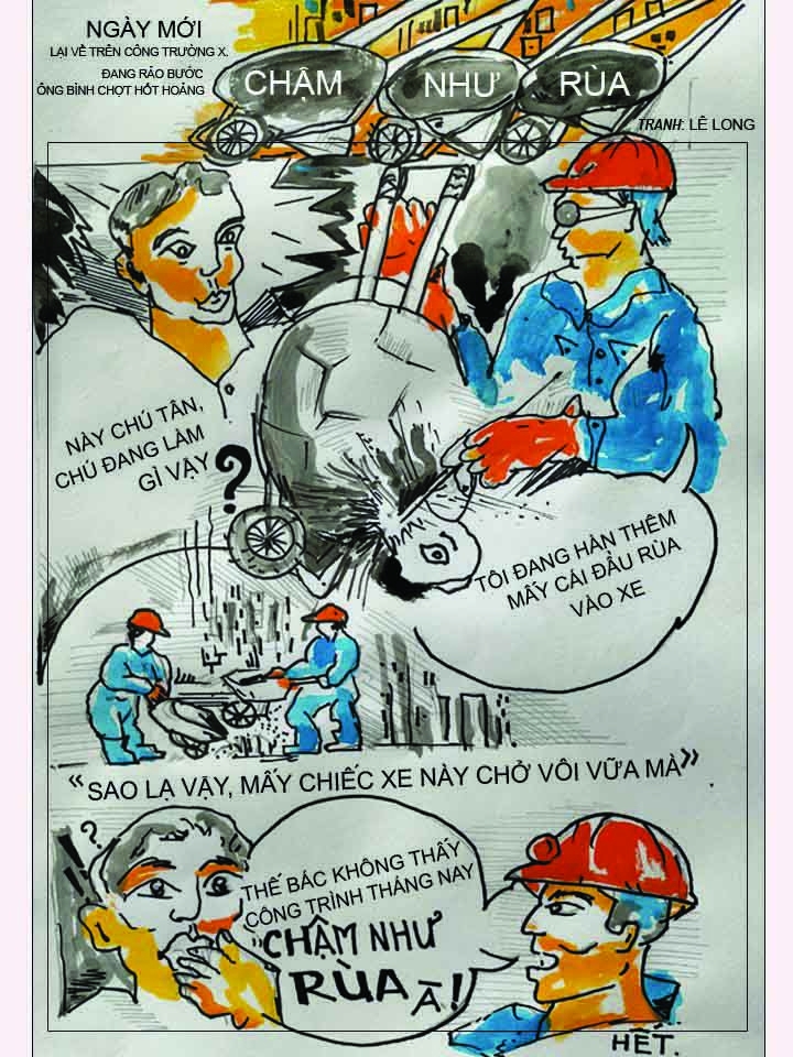 Tranh vui - Câu lạc bộ Công đoàn tháng 9