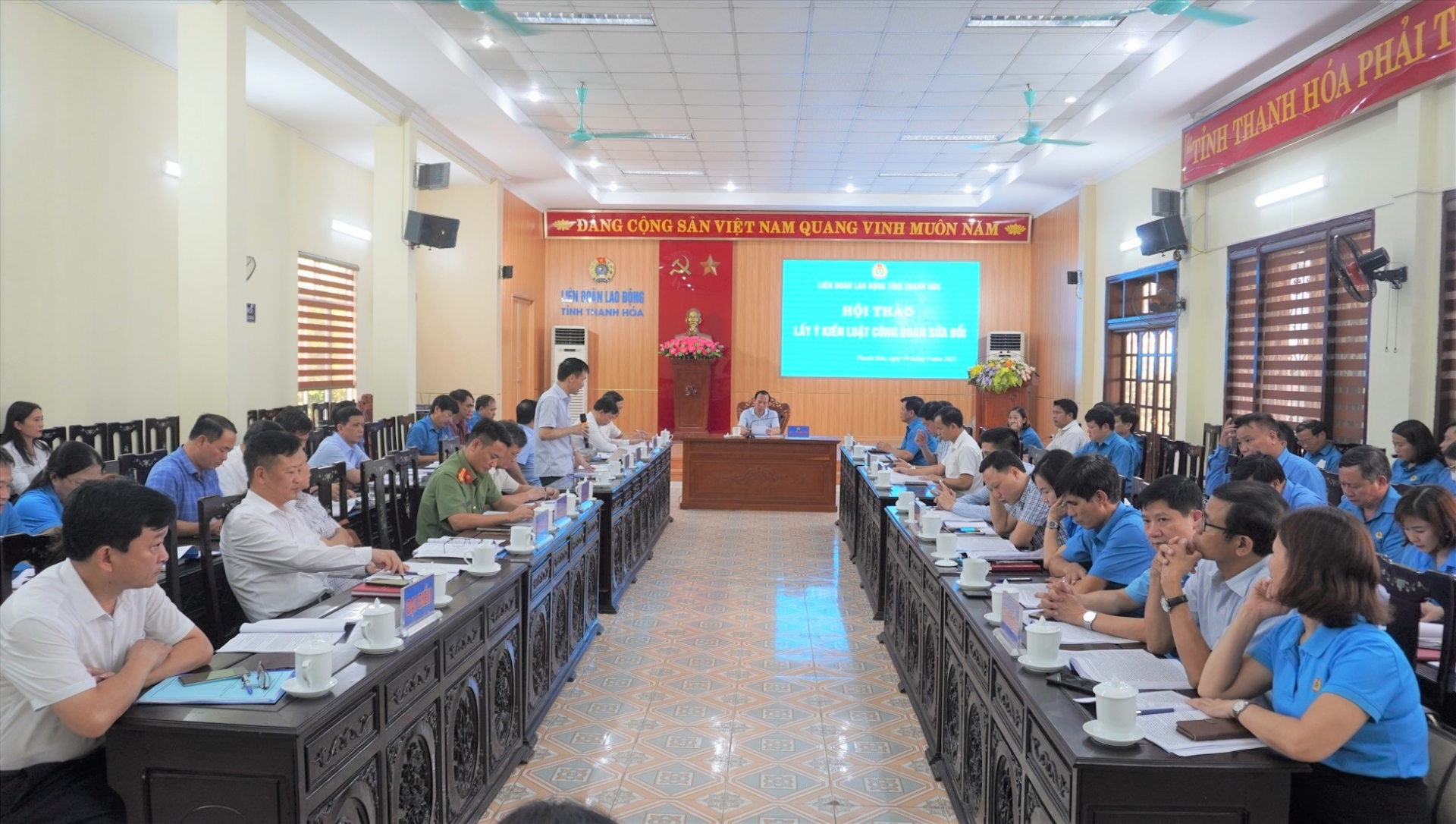 Cần hoàn thiện Luật Công đoàn cho phù hợp thực tiễn Hội thảo đóng góp ý kiến sửa đổi, bổ sung một số điều của Luật Công đoàn