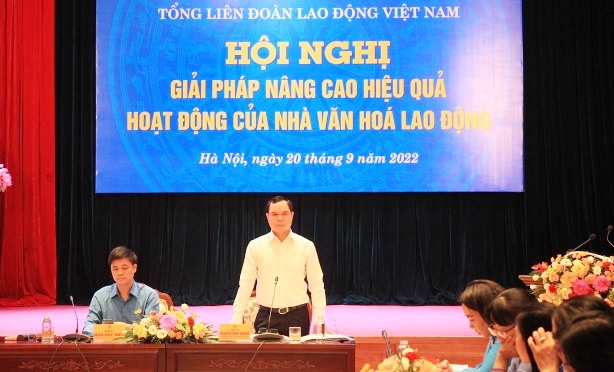 Giải pháp nâng cao hiệu qủa hoạt động của nhà văn hóa lao động Giải pháp nâng cao hiệu qủa hoạt động của nhà văn hóa lao động