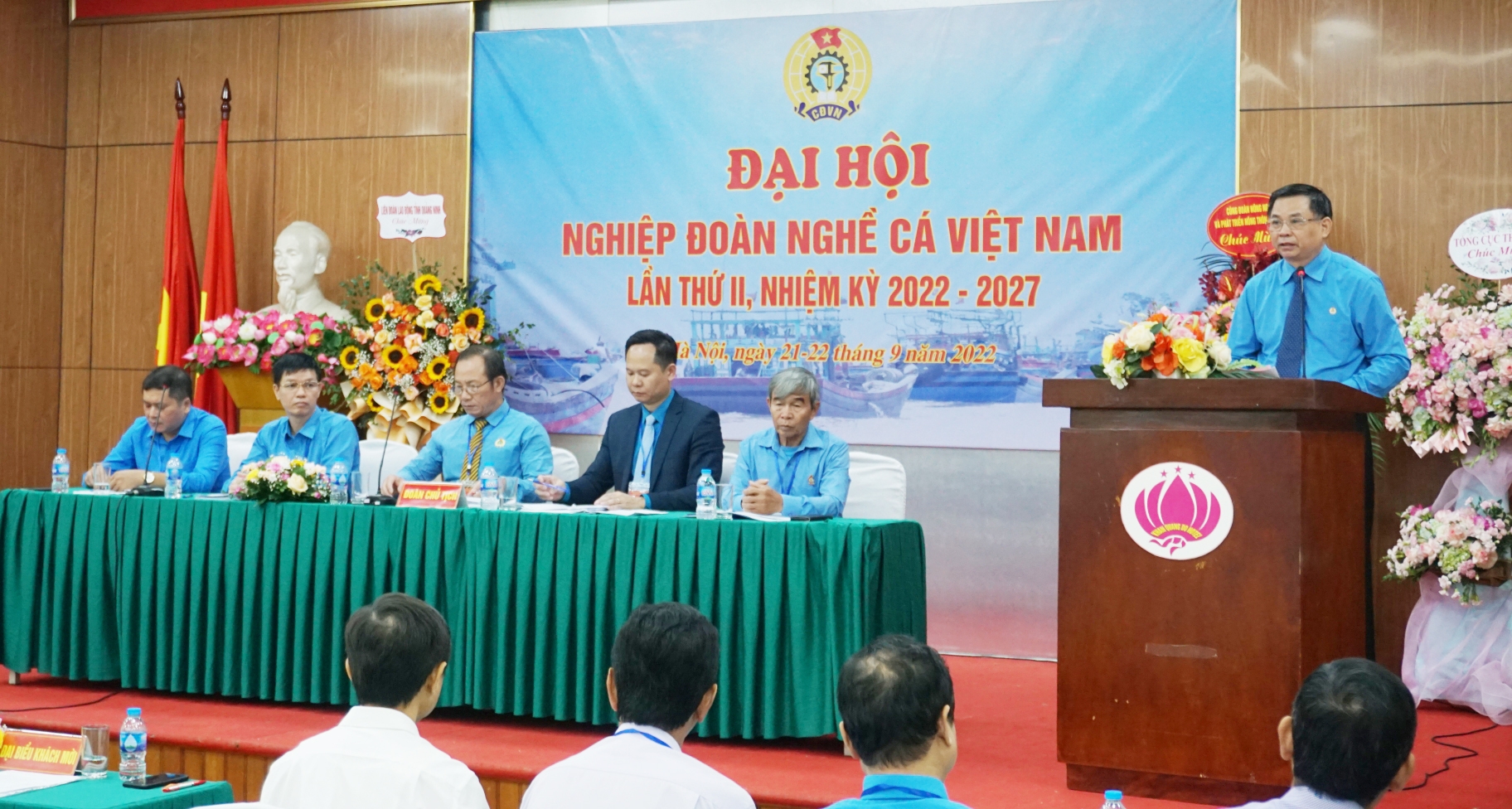 Nghiệp đoàn Nghề cá Việt Nam tiến hành Đại hội lần thứ II, nhiệm kỳ 2022 - 2027 Nghiệp đoàn Nghề cá Việt Nam tiến hành Đại hội lần thứ II, nhiệm kỳ 2022 - 2027