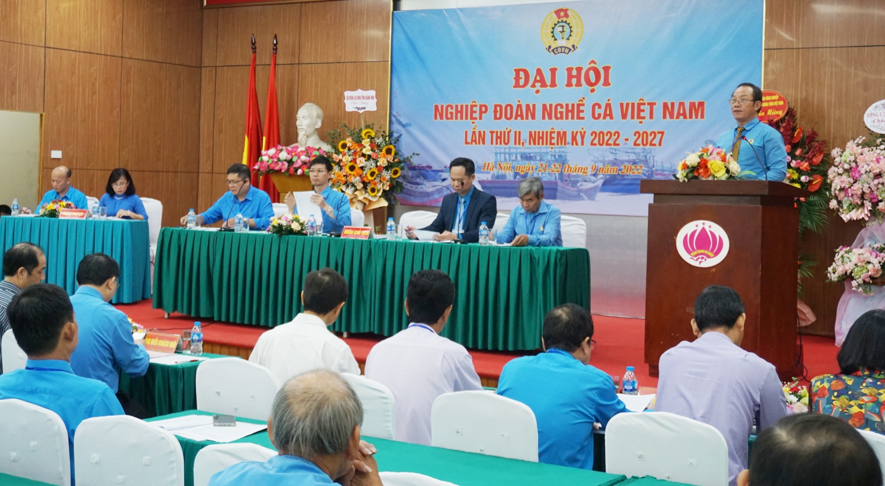 Nghiệp đoàn Nghề cá Việt Nam tiến hành Đại hội lần thứ II, nhiệm kỳ 2022 - 2027 Nghiệp đoàn Nghề cá Việt Nam tiến hành Đại hội lần thứ II, nhiệm kỳ 2022 - 2027