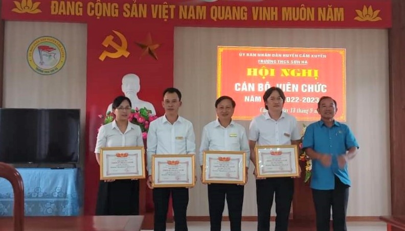 Cẩm Xuyên: Hoàn thành hội nghị cán bộ, viên chức năm học 2022-2023