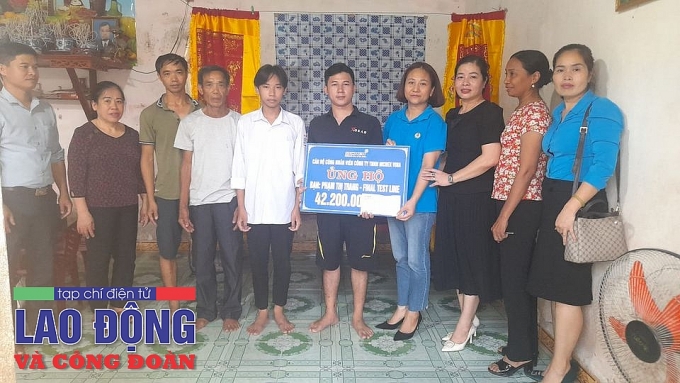 Vòng tay Công đoàn, kết nối yêu thương