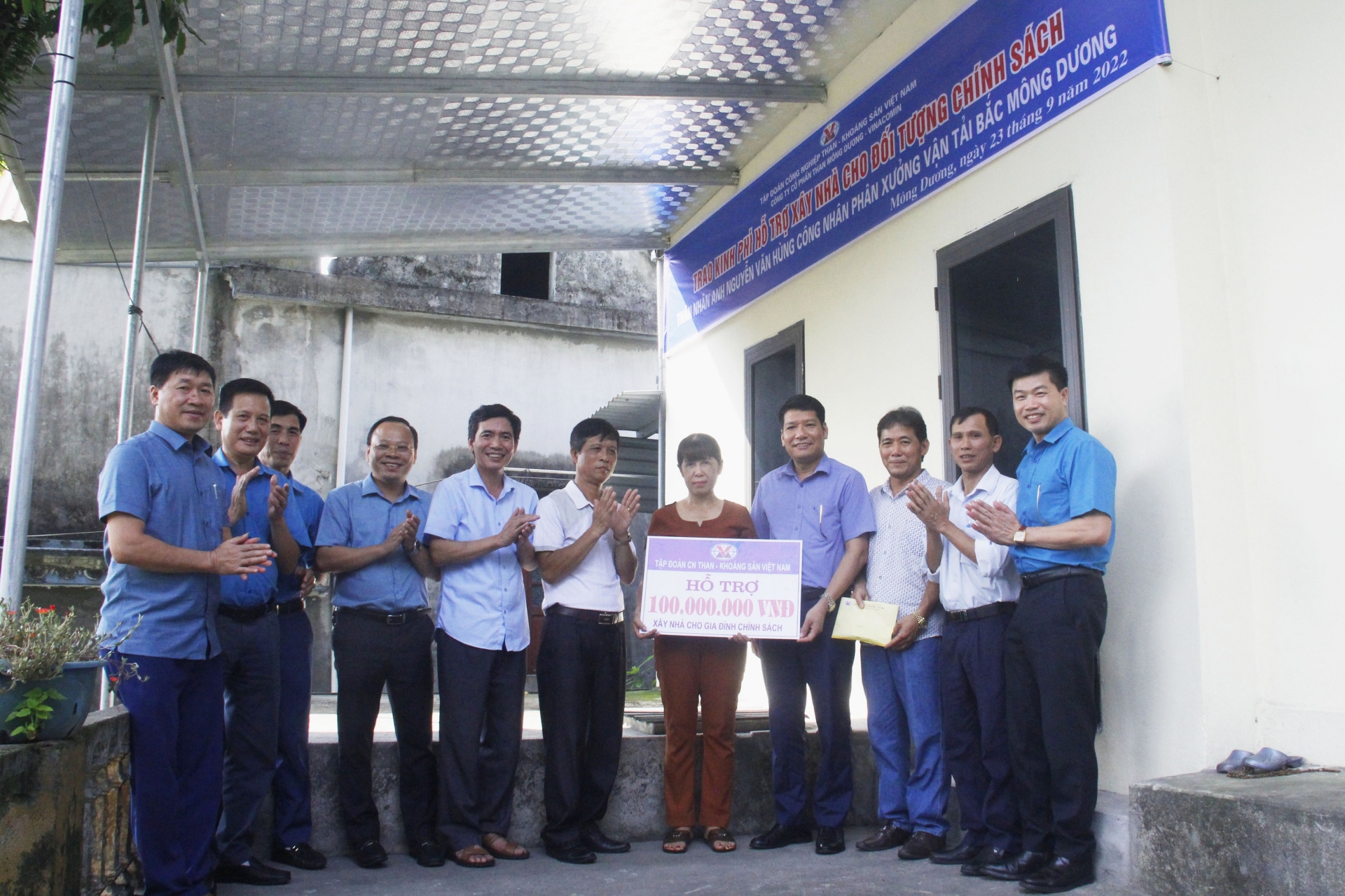 Công ty CP Than Mông Dương: Thêm một mái nhà mang tình thợ mỏ Công ty CP Than Mông Dương: Thêm một mái nhà mang tình thợ mỏ