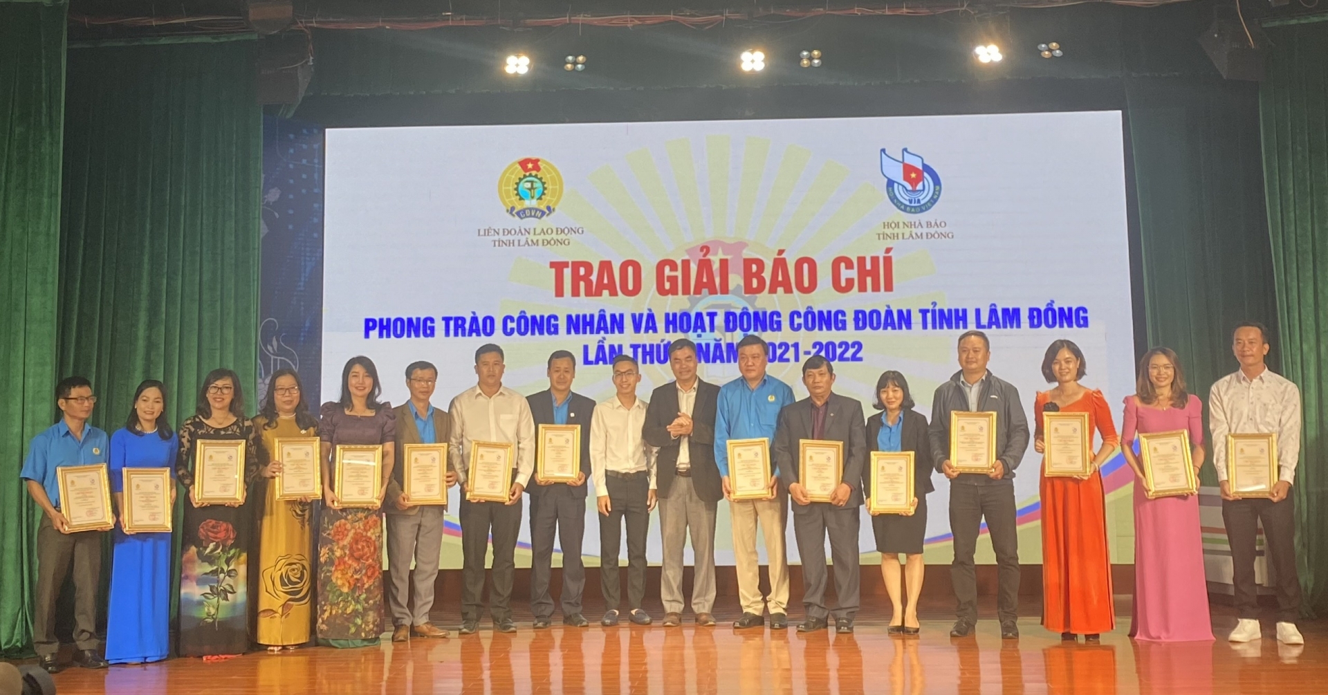 32 tác phẩm đoạt Giải Báo chí phong trào công nhân, Công đoàn tỉnh Lâm Đồng