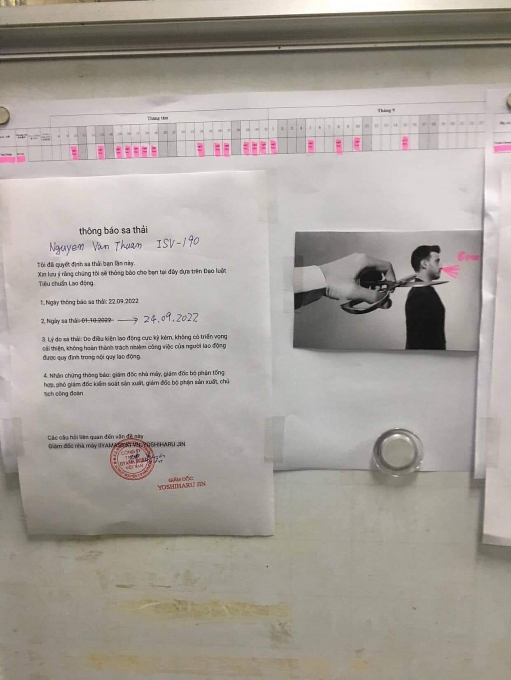 Vụ công nhân bị sa thải kèm ảnh bạo lực: Công đoàn vào cuộc bảo vệ người lao động