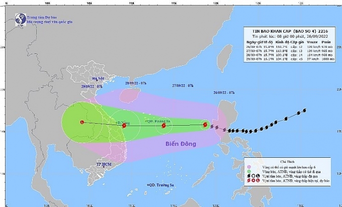Các tỉnh miền Trung đang khẩn trương ứng phó với siêu bão Noru Các tỉnh miền Trung đang khẩn trương ứng phó với siêu bão Noru