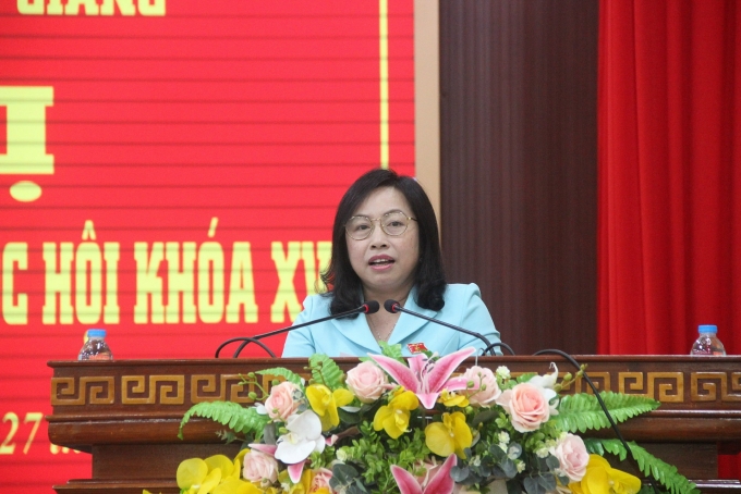 Đoàn đại biểu Quốc hội tỉnh tiếp xúc cử tri huyện Vị Thủy Đoàn đại biểu Quốc hội tỉnh tiếp xúc cử tri huyện Vị Thủy