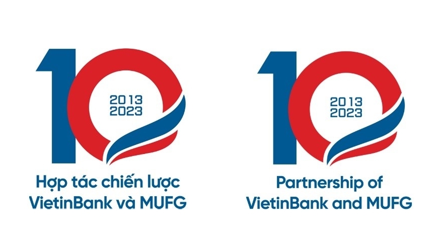 Ra mắt Biểu trưng kỷ niệm 10 năm hợp tác chiến lược VietinBank và MUFG Bank