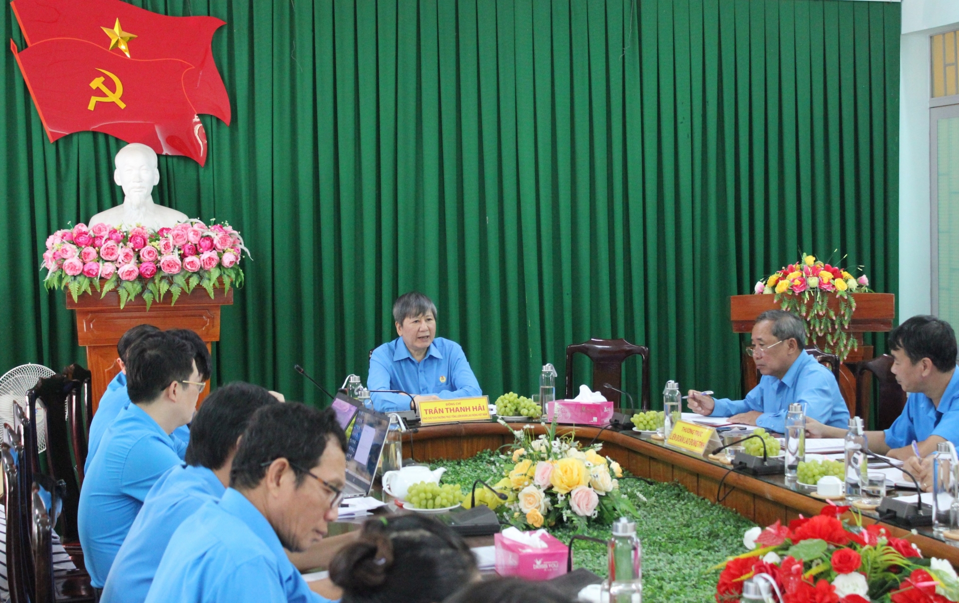 Tổng LĐLĐ Việt Nam kiểm tra công tác cải cách hành chính tại LĐLĐ tỉnh Ninh Thuận