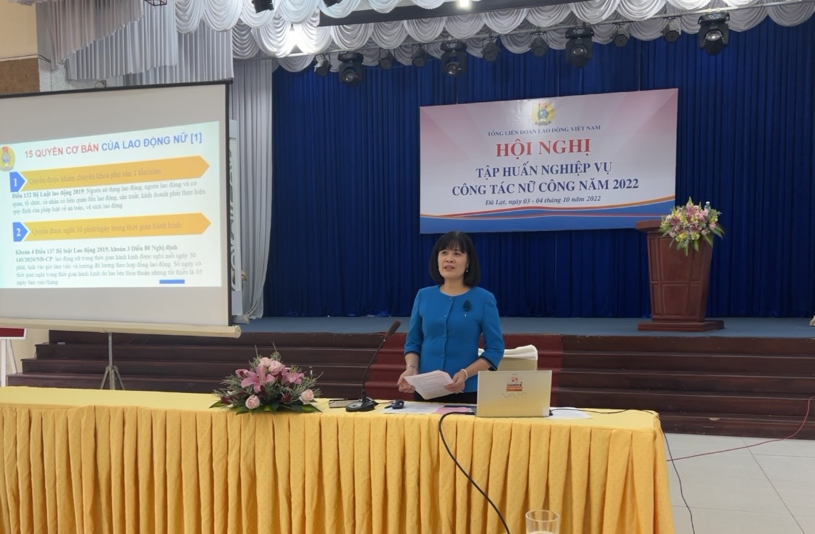 Đổi mới để nâng cao hiệu quả hoạt động nữ công công đoàn các cấp