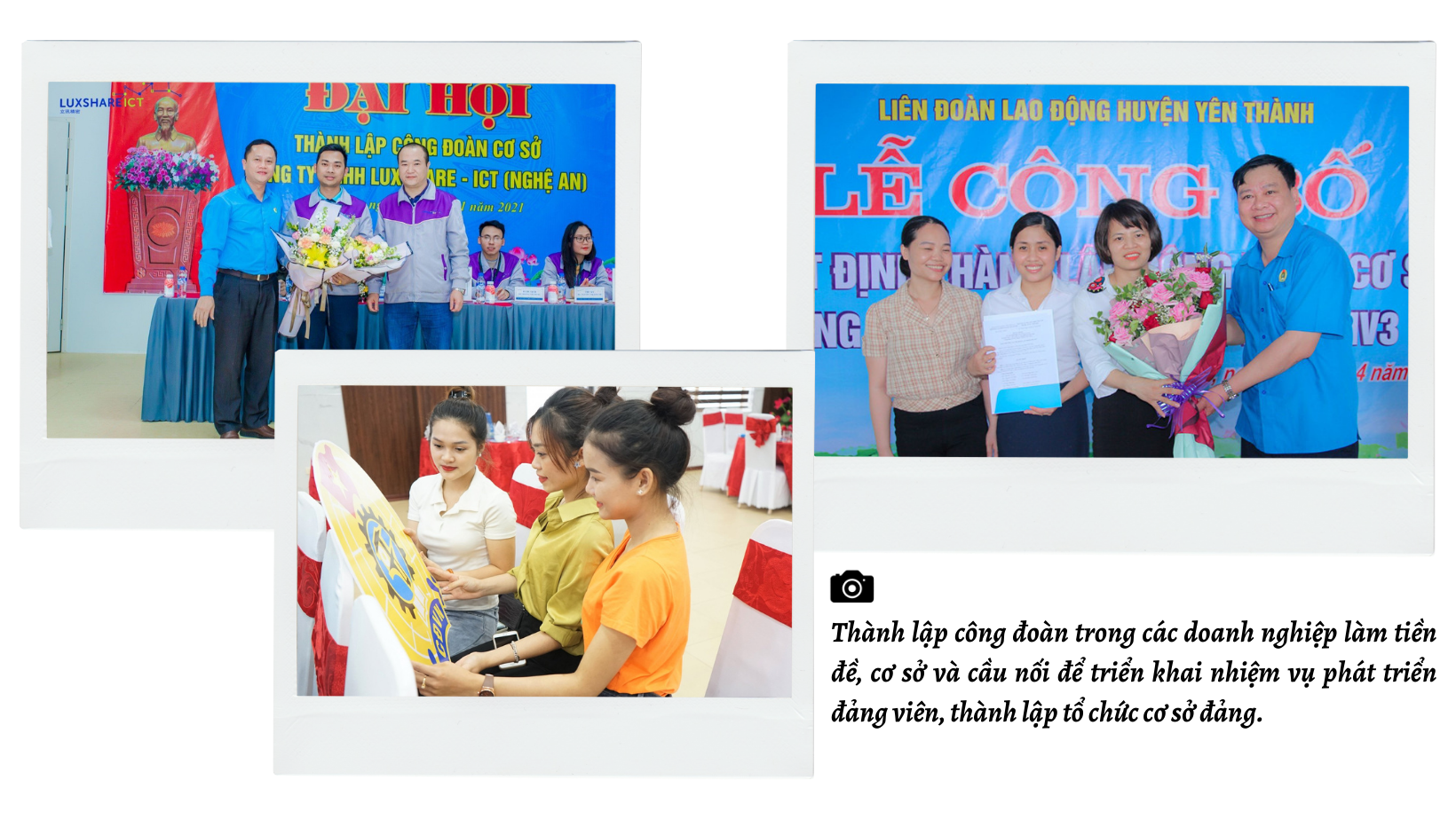 Phát huy vai trò của tổ chức Công đoàn trong công tác thành lập tổ chức cơ sở đảng Phát huy vai trò của tổ chức Công đoàn trong công tác thành lập tổ chức cơ sở đảng