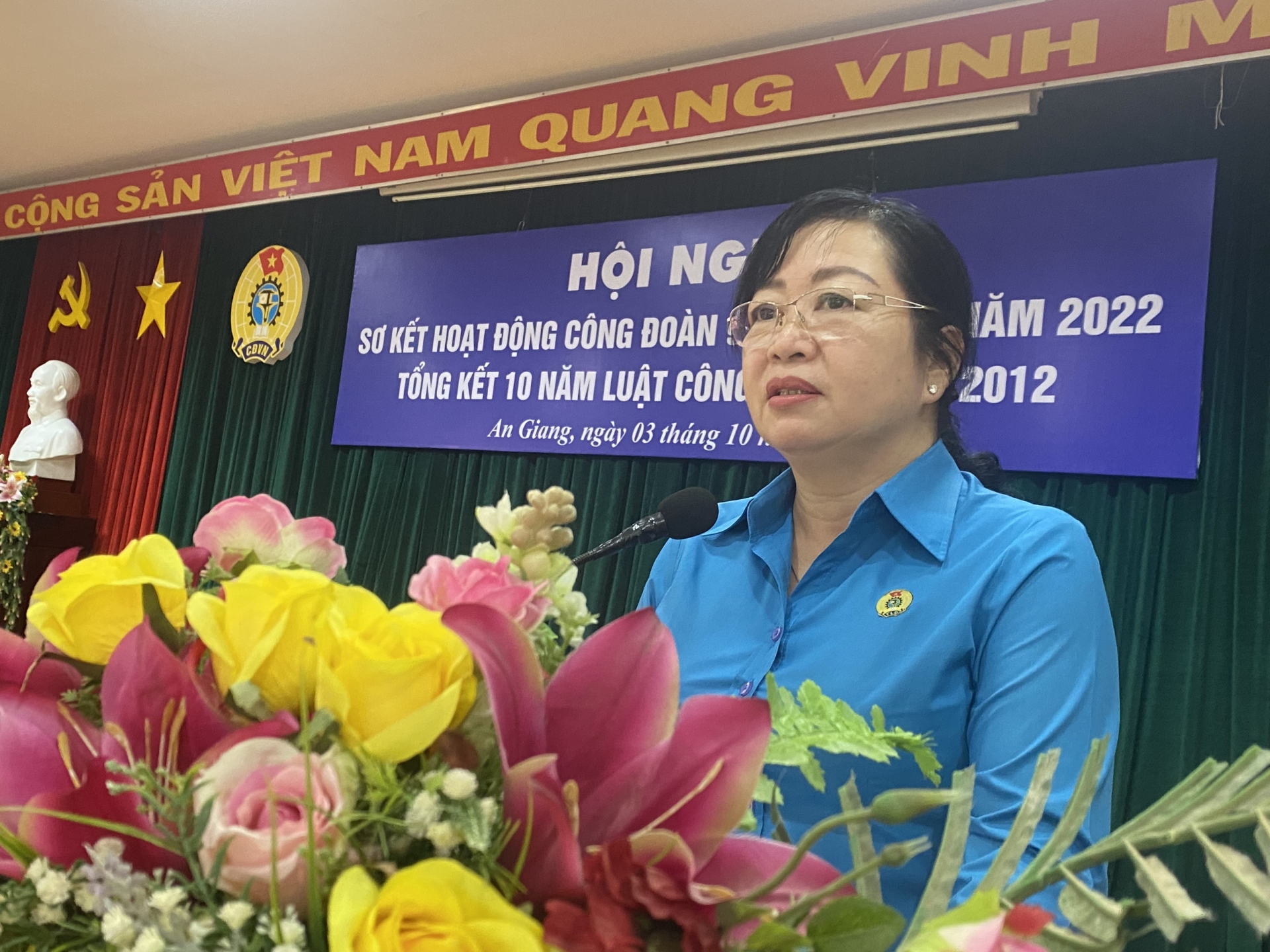 LĐLĐ An Giang ghi nhận nhiều ý kiến tâm huyết đóng góp Luật Công đoàn