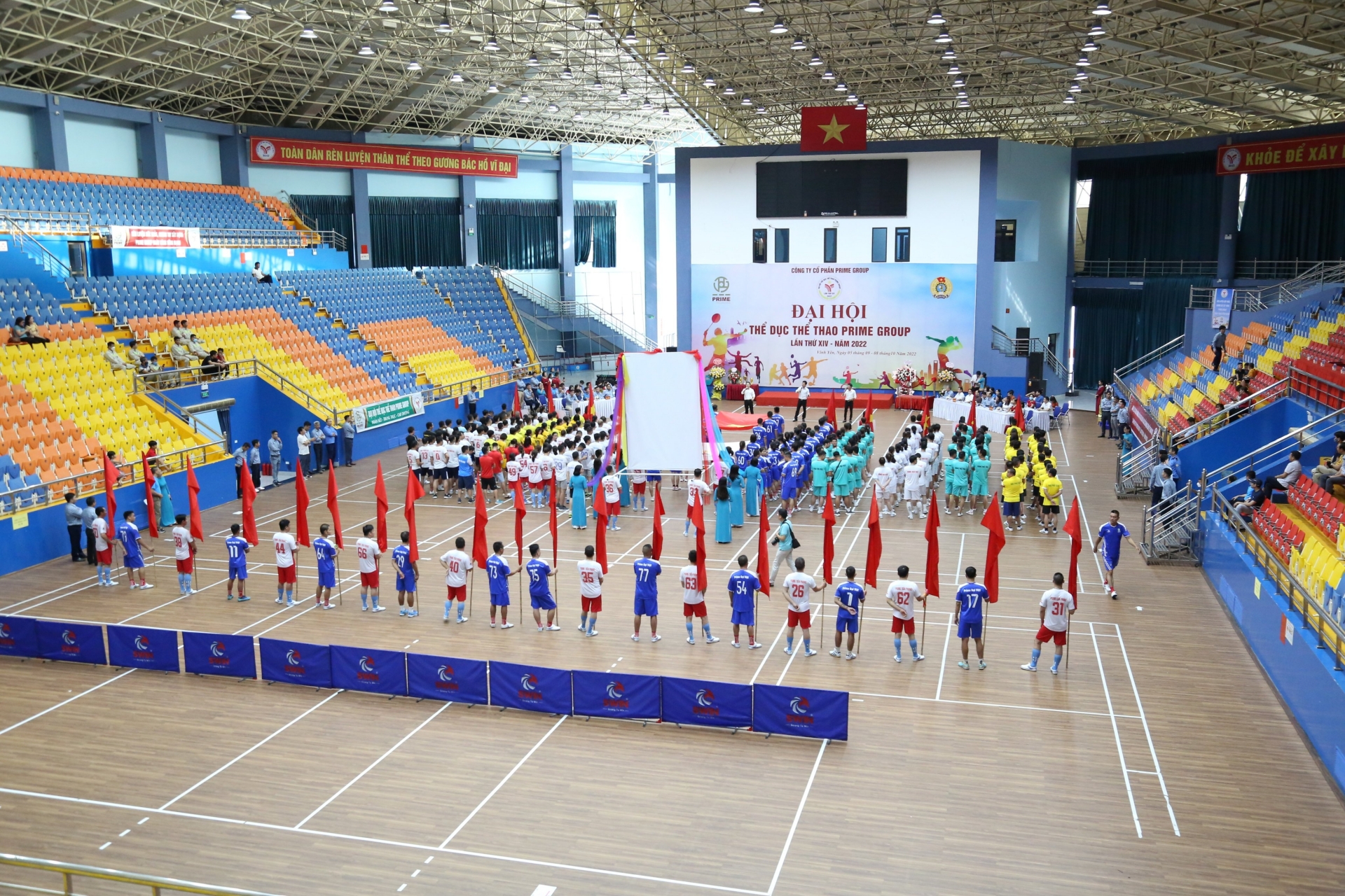 Công ty Cổ phần Prime Group: Khai mạc Đại hội thể dục thể thao lần thứ XIV - năm 2022 Công ty Cổ phần Prime Group: Khai mạc Đại hội thể dục thể thao lần thứ XIV - năm 2022