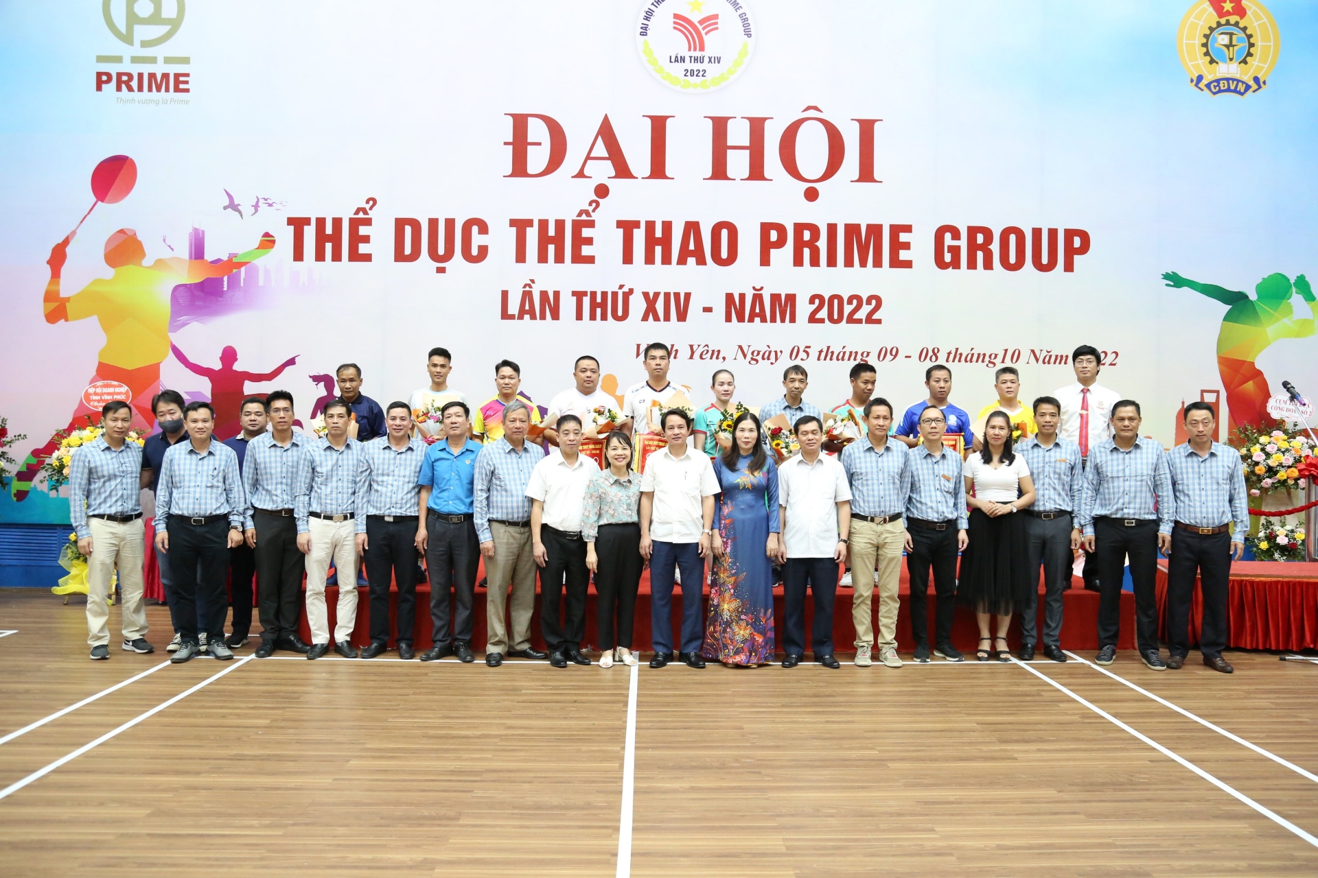 Công ty Cổ phần Prime Group: Khai mạc Đại hội thể dục thể thao lần thứ XIV - năm 2022 Công ty Cổ phần Prime Group: Khai mạc Đại hội thể dục thể thao lần thứ XIV - năm 2022