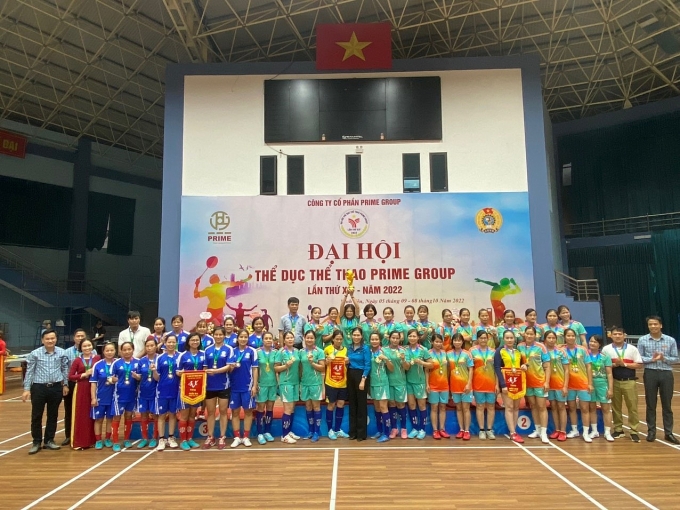 Công ty Cổ phần Prime Group khai mạc Đại hội Thể dục thể thao lần thứ XIV - năm 2022 Công ty Cổ phần Prime Group khai mạc Đại hội Thể dục thể thao lần thứ XIV năm 2022