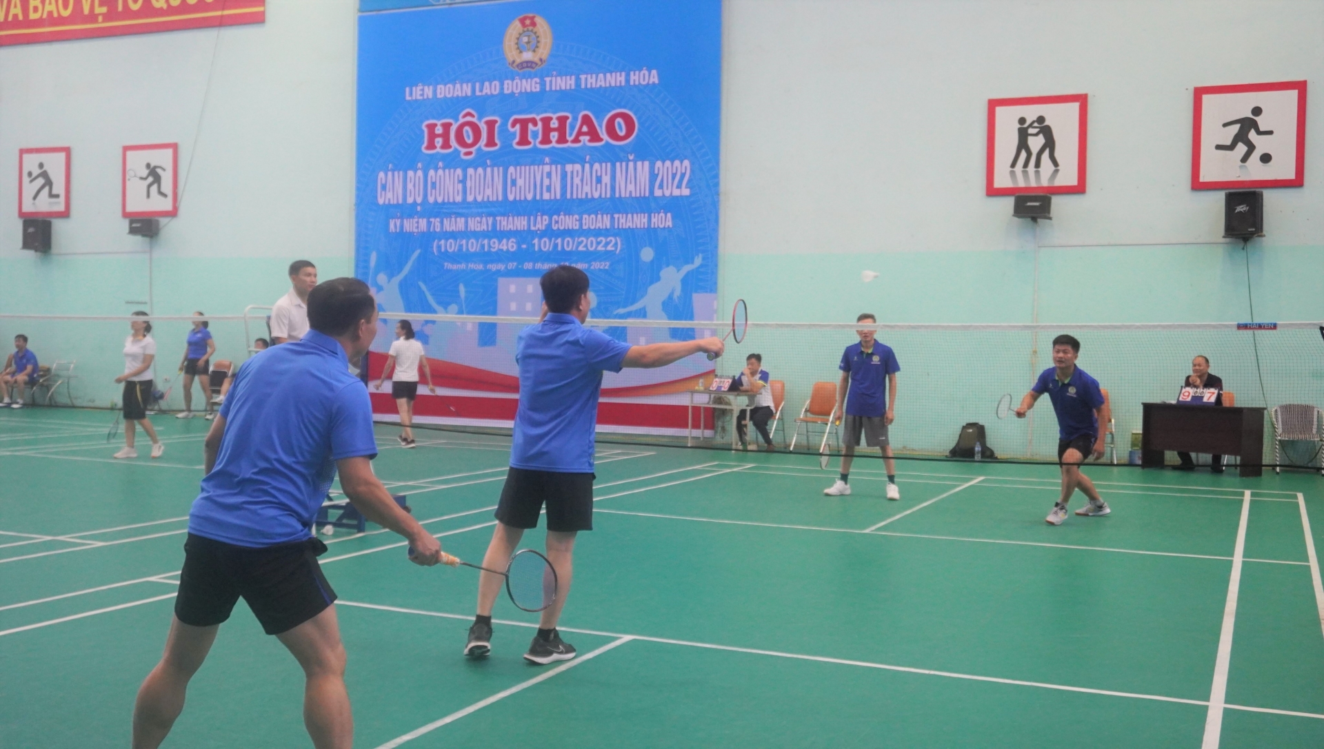 200 vận động viên tham gia hội thao cán bộ công đoàn chuyên trách