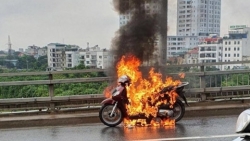 Có được đền bù thiệt hại khi xe máy bị bốc cháy?