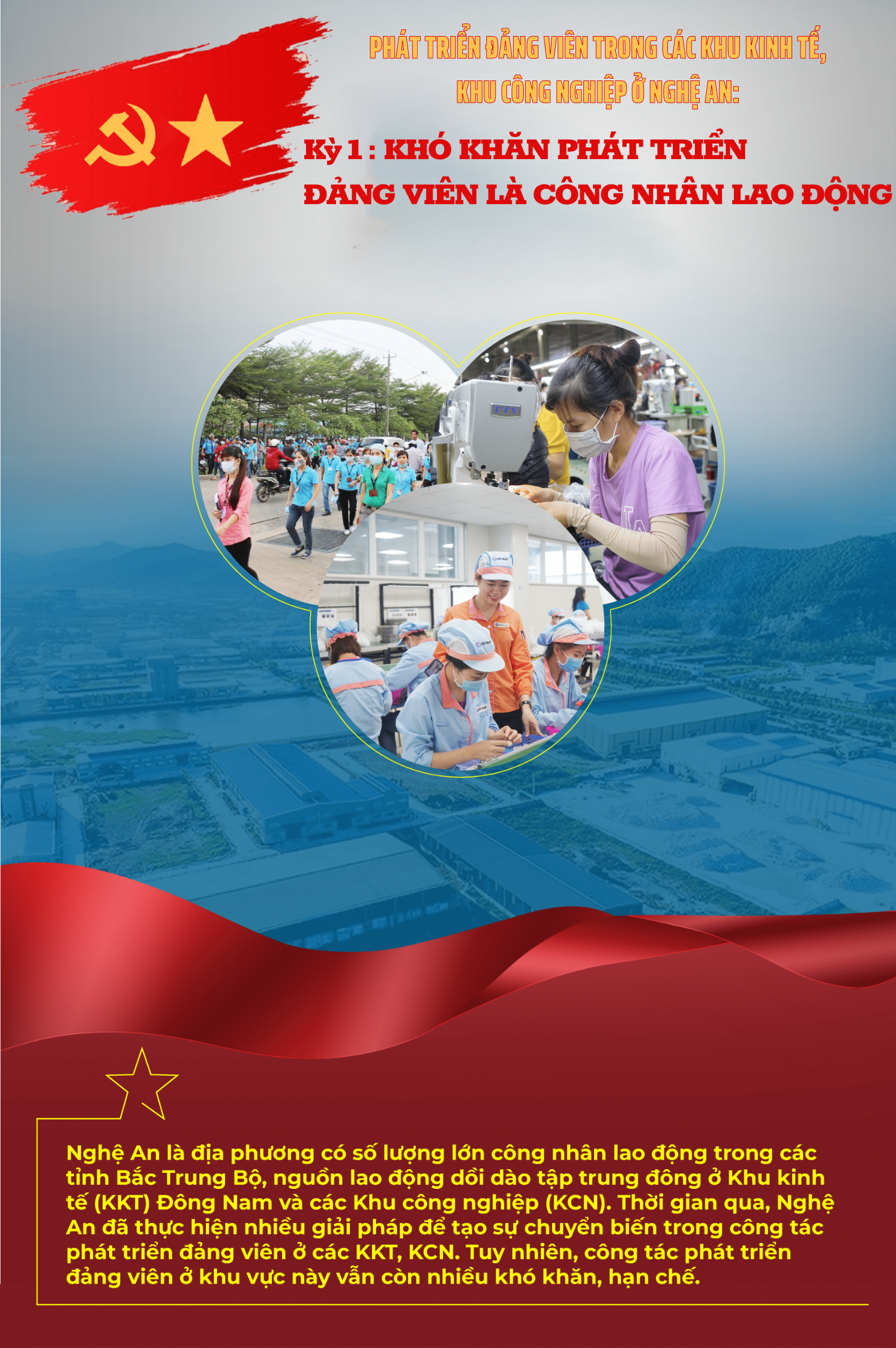 Kỳ 1: Khó khăn phát triển đảng viên là công nhân lao động Kỳ 1: Khó khăn phát triển đảng viên là công nhân lao động