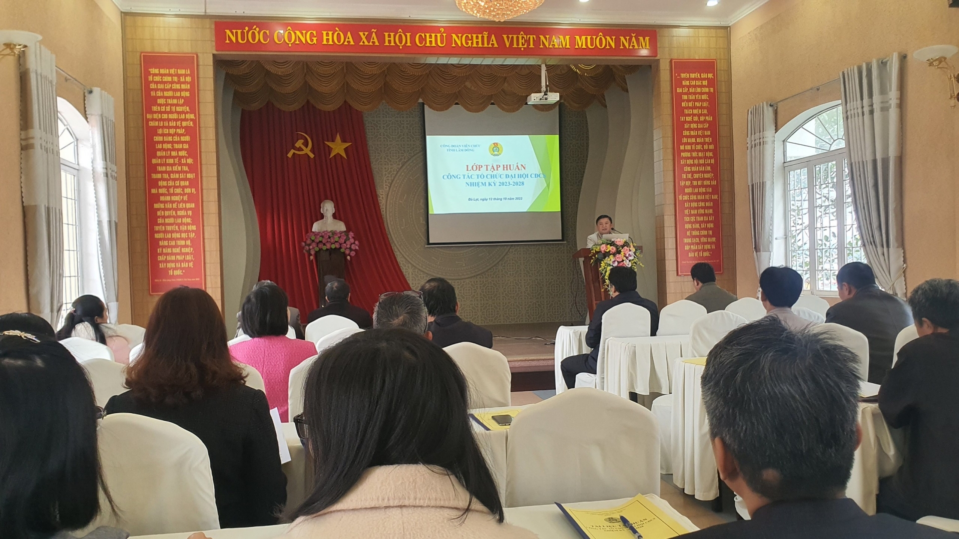 Lâm Đồng: Công đoàn Viên chức tỉnh tập huấn công tác đại hội nhiệm kỳ 2023-2028