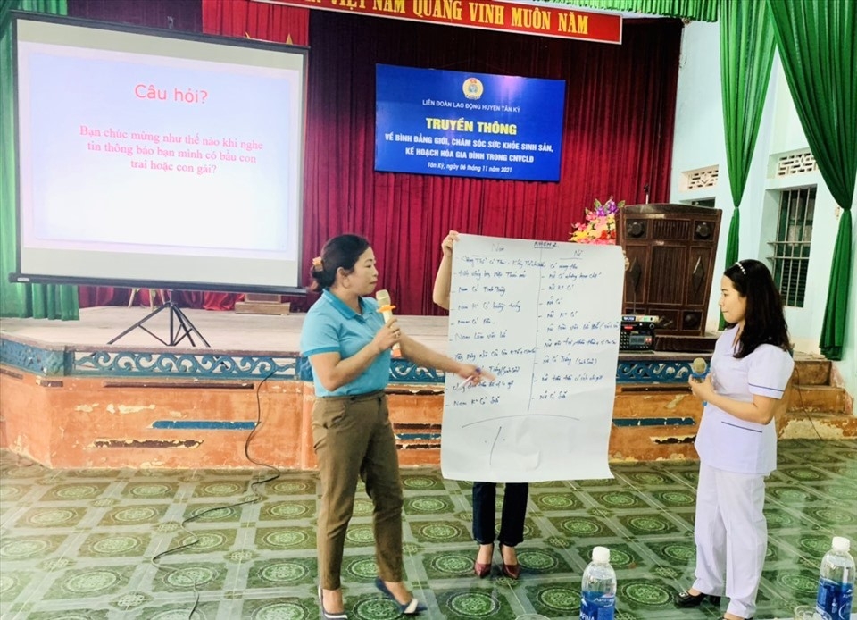 Công tác bình đẳng giới: từ nghị quyết đến cuộc sống ở Nghệ An