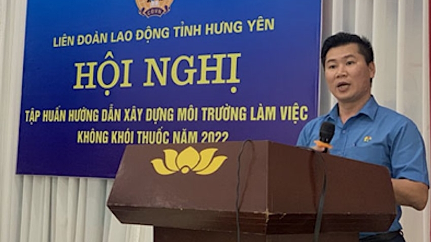 Hướng dẫn xây dựng môi trường làm việc không khói thuốc lá