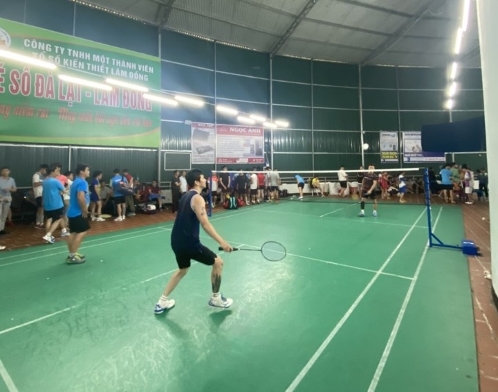 Nhà Văn hóa Lao động tỉnh Lâm Đồng huy động hơn 40 triệu đồng tổ chức Giải Cầu lông