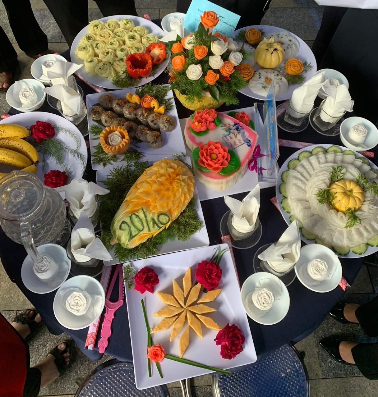 Bình Định: Độc đáo Hội thi “Trưng bày mâm bánh truyền thống”