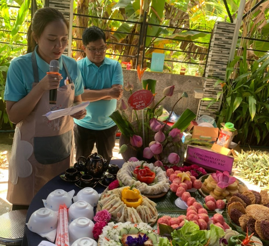 Bình Định: Độc đáo Hội thi “Trưng bày mâm bánh truyền thống”