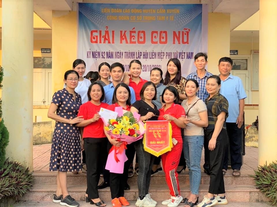 Huyện Cẩm Xuyên: Các cấp công đoàn tổ chức nhiều hoạt động nhân dịp 20/10 Huyện Cẩm Xuyên: Các cấp công đoàn tổ chức nhiều hoạt động nhân dịp 20/10