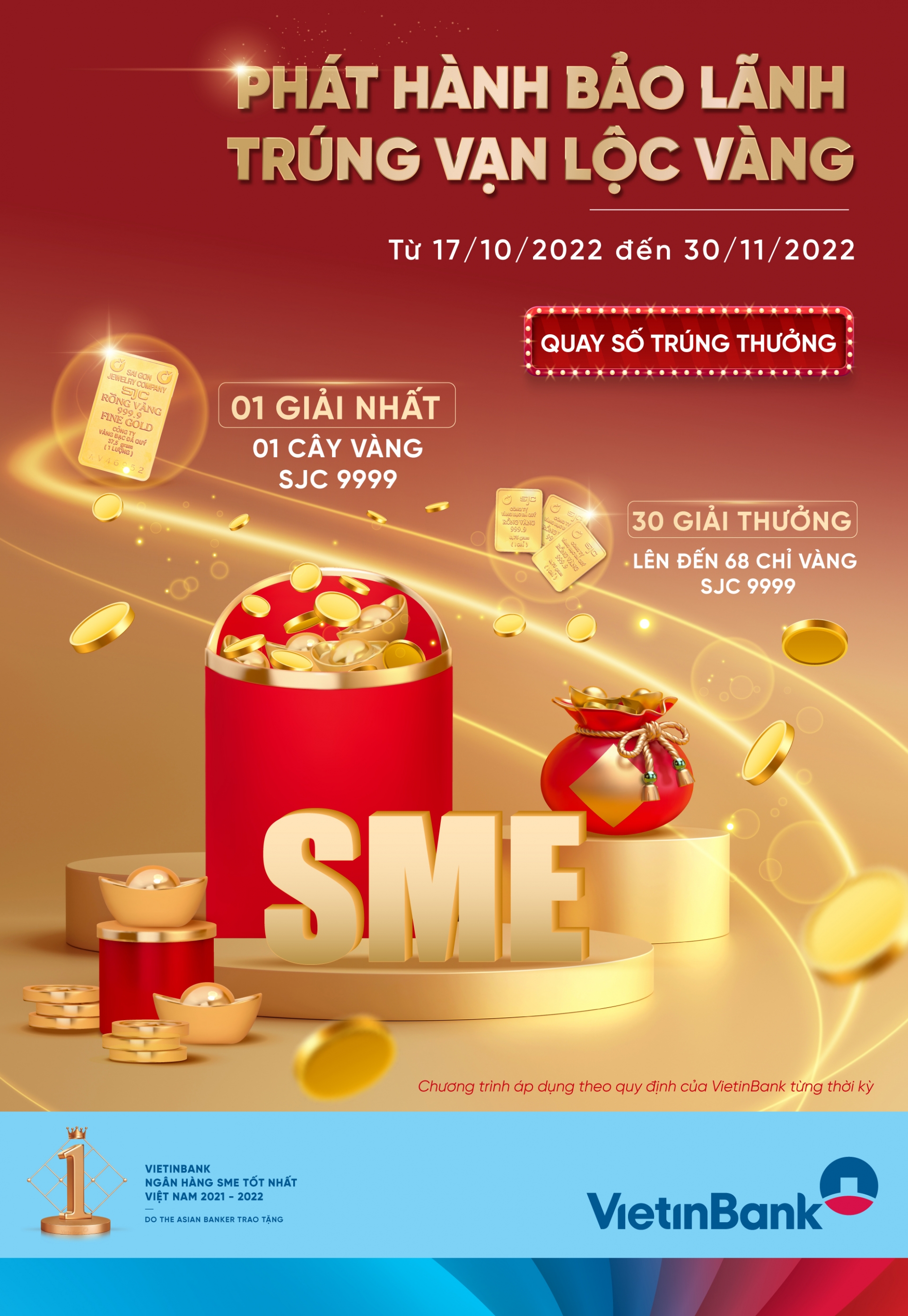 Phát hành bảo lãnh, nhận vàng SJC tại VietinBank Phát hành bảo lãnh, nhận vàng SJC tại VietinBank