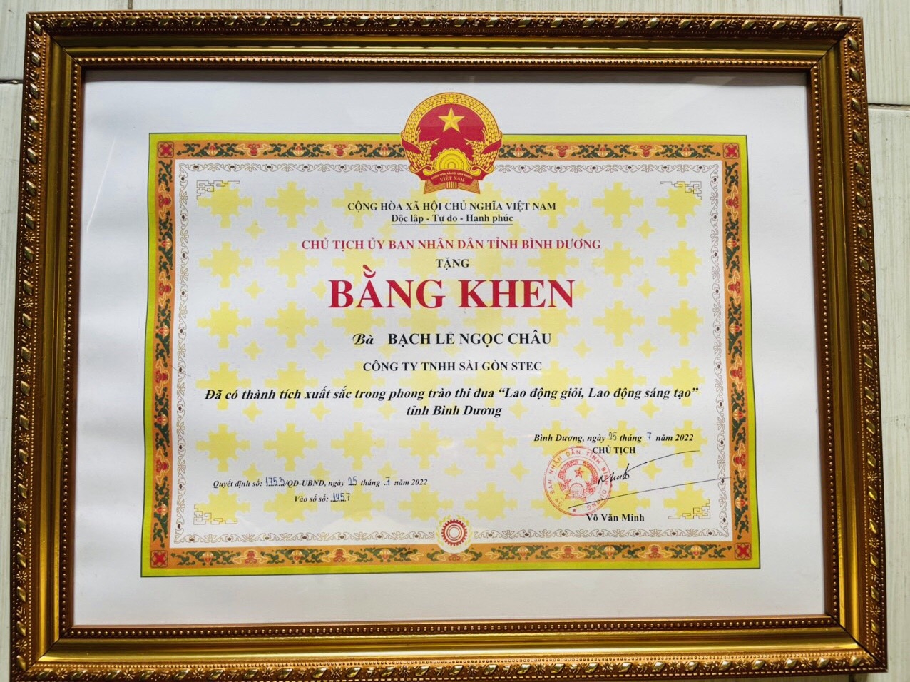 Cải tiến thiết bị Jig, cử nhân Ngữ văn làm lợi gần 8 tỷ đồng cho doanh nghiệp