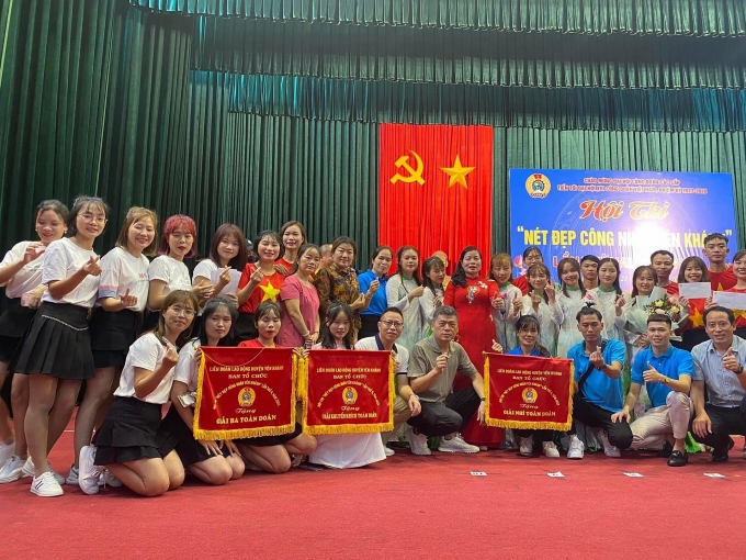 Hội thi “Nét đẹp công nhân Yên Khánh” chào mừng Đại hội Công đoàn các cấp