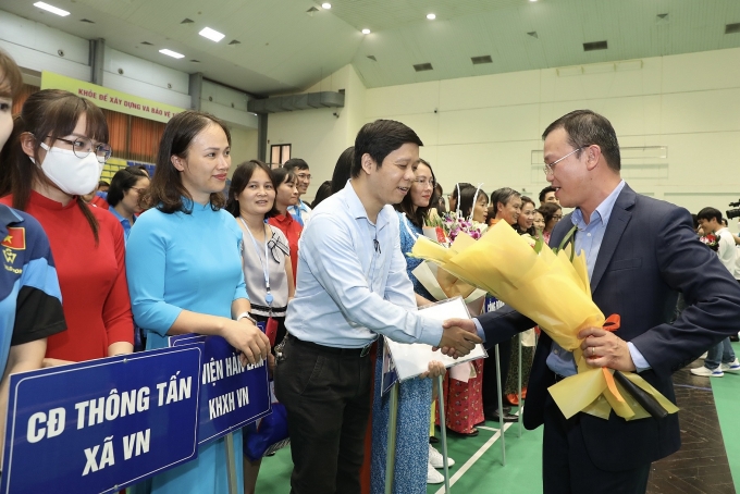 Khai mạc Giải thể thao Công đoàn Viên chức Việt Nam 2022