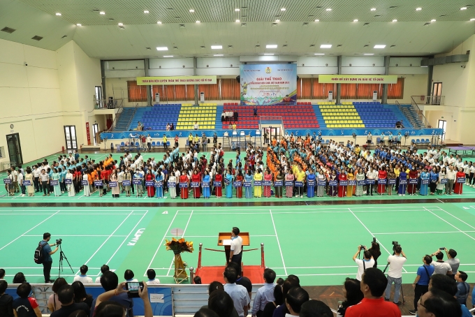 Khai mạc Giải thể thao Công đoàn Viên chức Việt Nam 2022