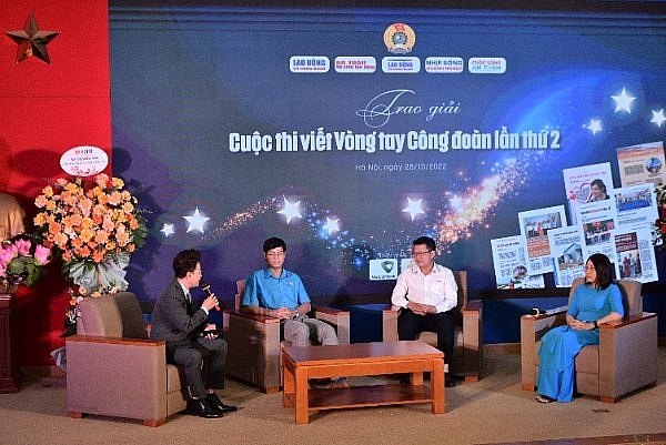 Tường thuật trực tiếp Lễ trao giải Cuộc thi “Vòng tay Công đoàn” lần thứ II, năm 2022