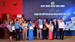 Trao giải Cuộc thi viết Vòng tay Công đoàn lần II