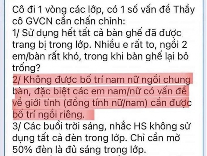 Khi nhà trường kỳ thị giới ? Khi nhà trường kỳ thị giới?