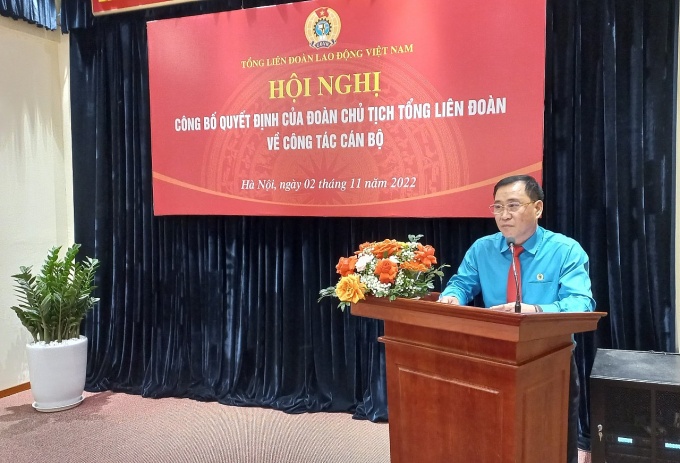 Bổ nhiệm Giám đốc Nhà khách Tổng Liên đoàn