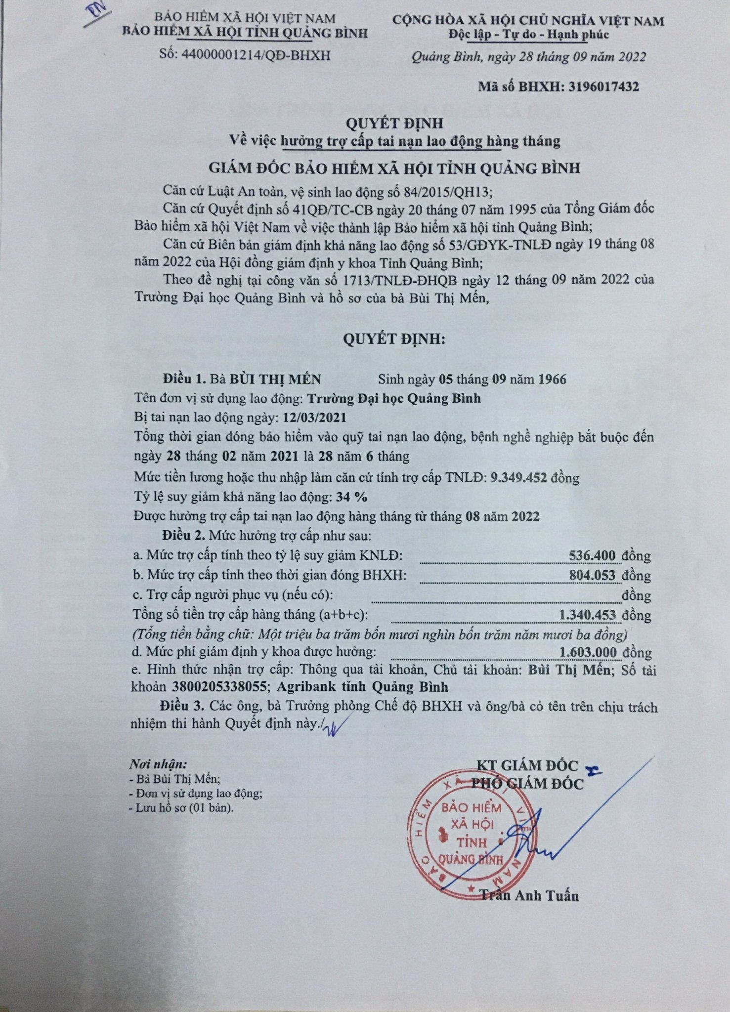 Cô giáo gần 2 năm đi tìm chân lý để được công nhận tai nạn lao động