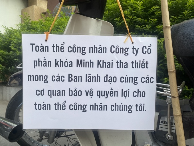 Công ty khóa Minh Khai: Quyền lợi người lao động tiếp tục bị bỏ ngỏ Công ty khóa Minh Khai: Quyền lợi người lao động tiếp tục bị bỏ ngỏ