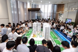 Dự án sơ cấp tại Tây Nam Linh Đàm bứt phá tiện ích, khách hàng tấp nập