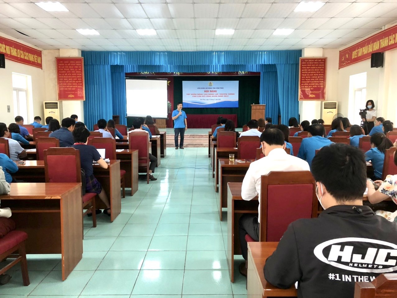 LĐLĐ tỉnh Vĩnh Phúc: Tập huấn nâng cao năng lực truyền thông cho cán bộ công đoàn