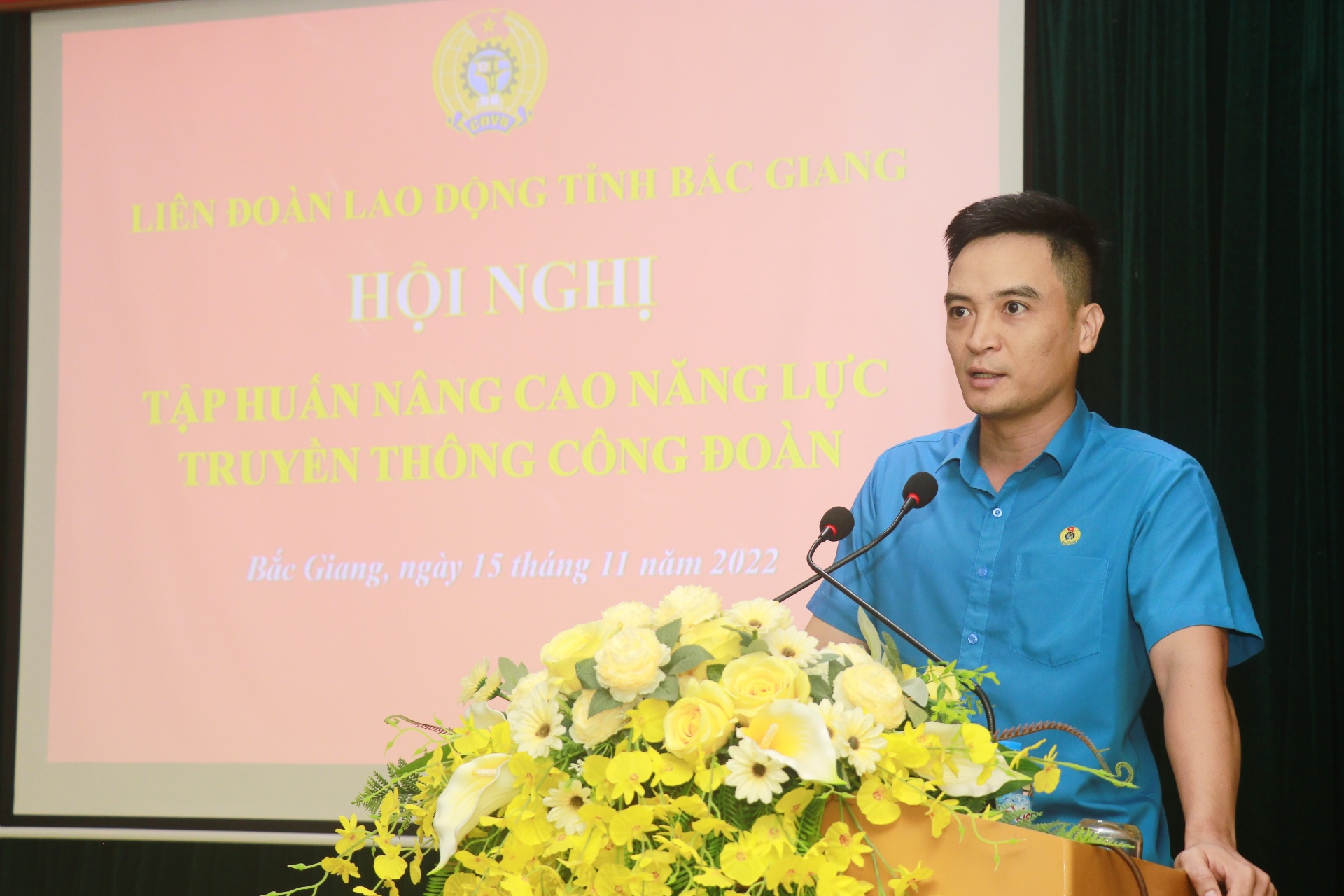 Tập huấn nâng cao năng lực truyền thông cho cán bộ công đoàn Bắc Giang