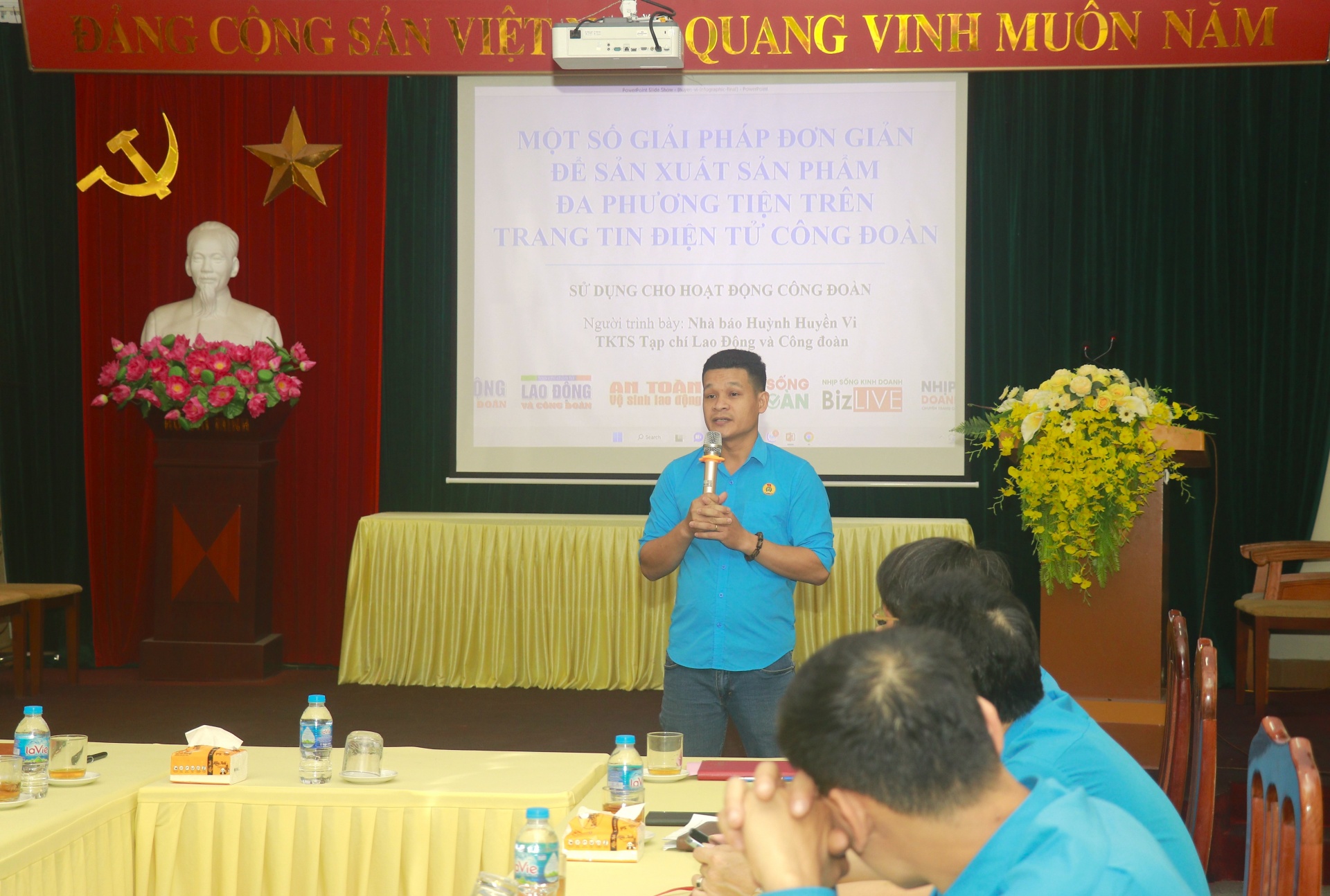 Tập huấn nâng cao năng lực truyền thông cho cán bộ công đoàn Bắc Giang