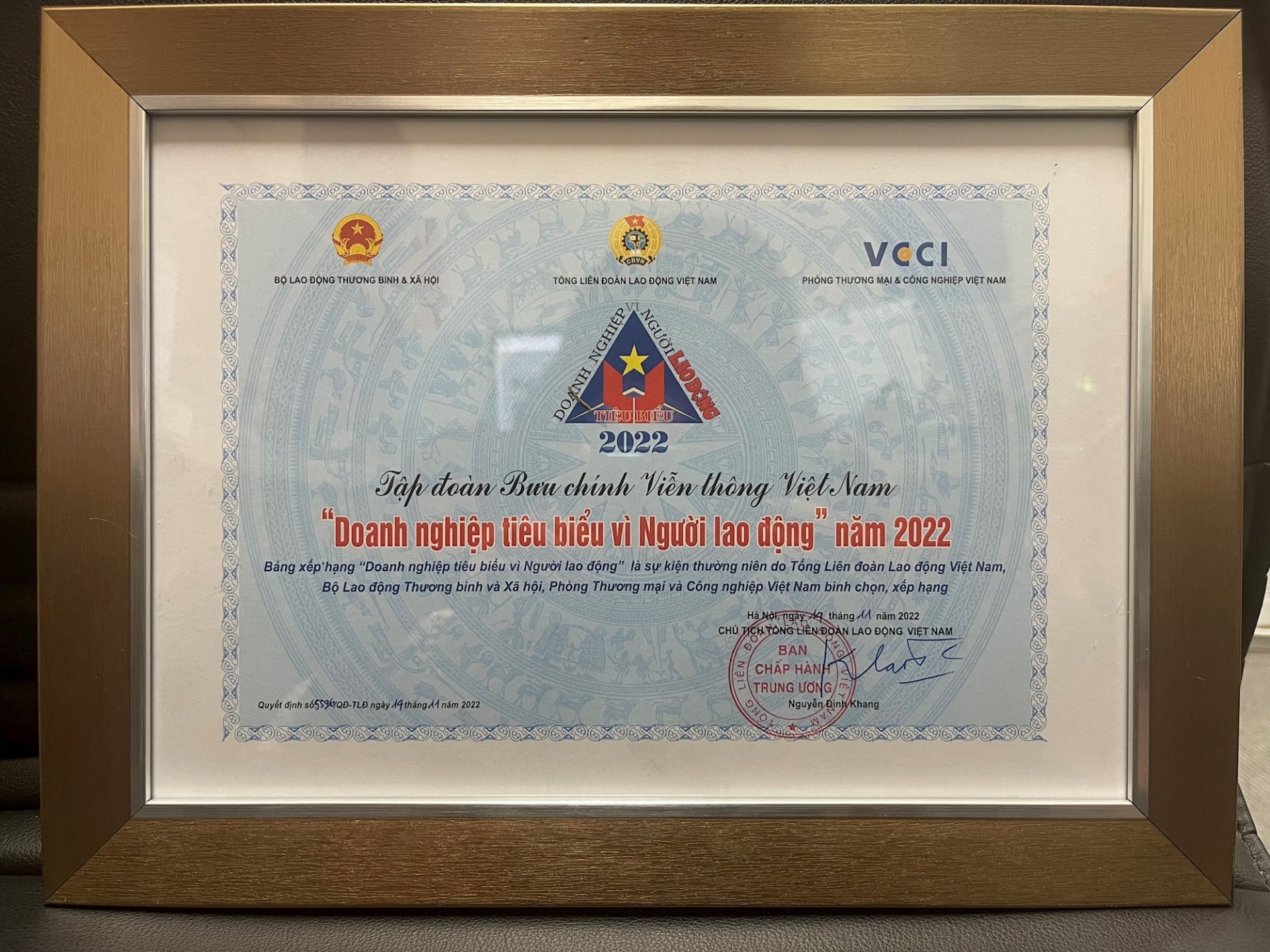 Tập đoàn VNPT được vinh danh là Tập đoàn VNPT được vinh danh là